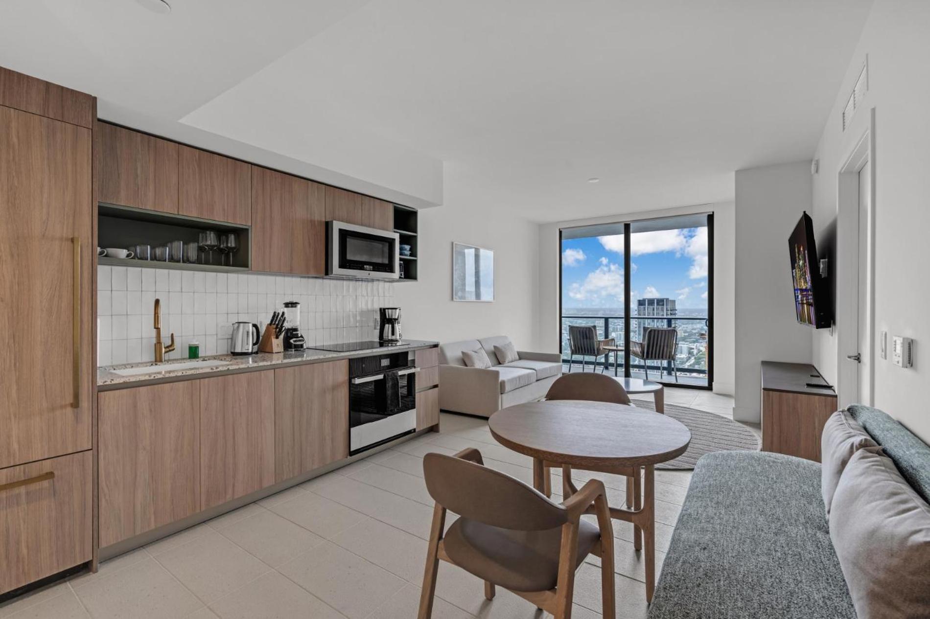 Modern 1Br Apartment With Breathtaking Views Heart Of Downtown Miami Exteriér fotografie