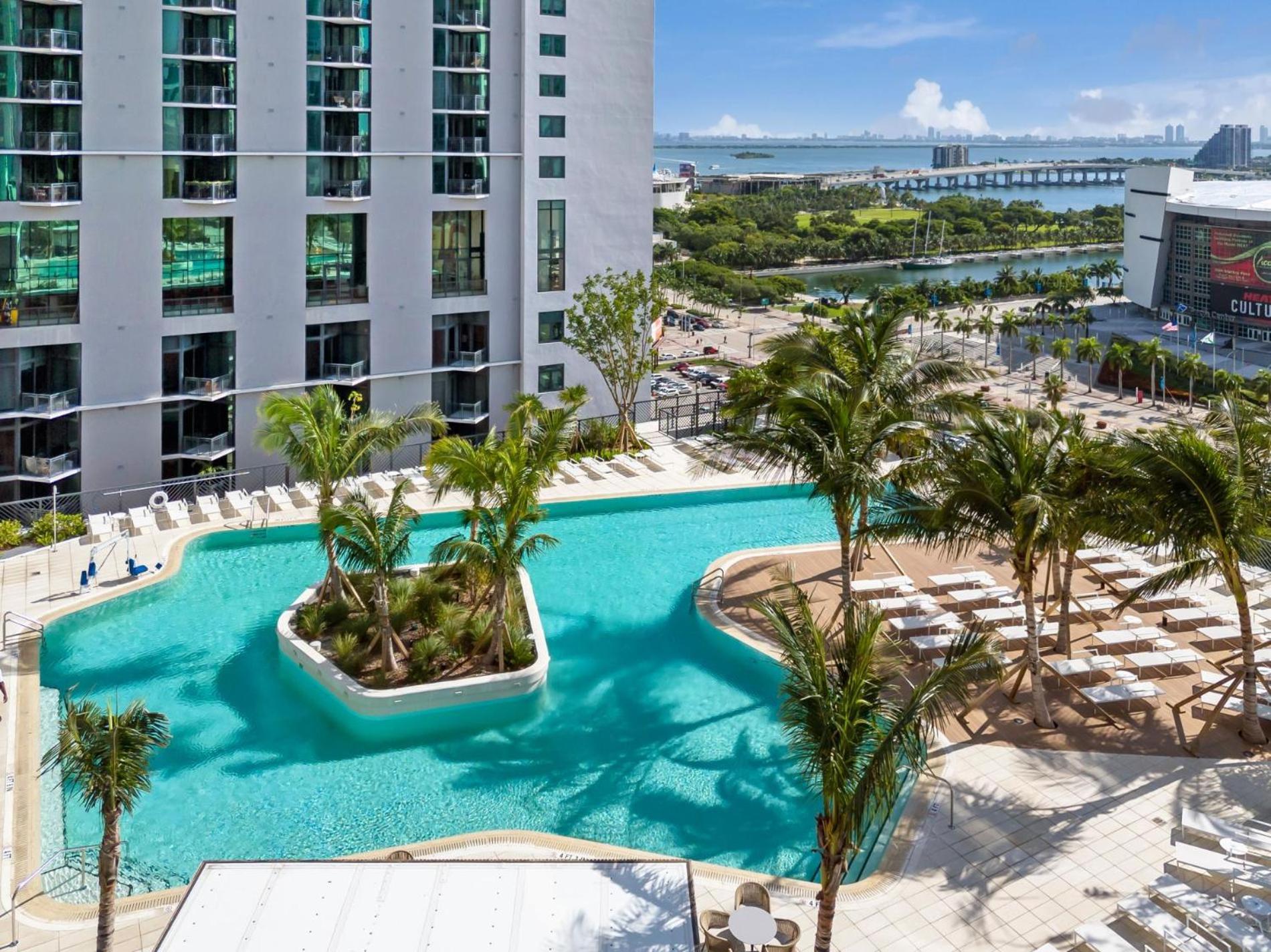 Modern 1Br Apartment With Breathtaking Views Heart Of Downtown Miami Exteriér fotografie