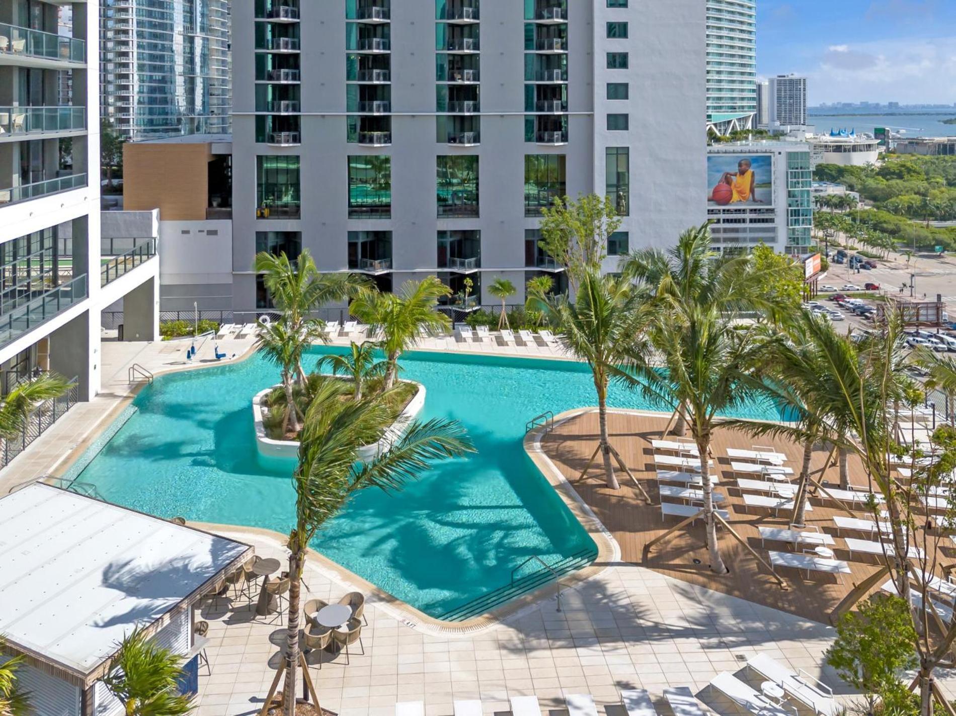 Modern 1Br Apartment With Breathtaking Views Heart Of Downtown Miami Exteriér fotografie