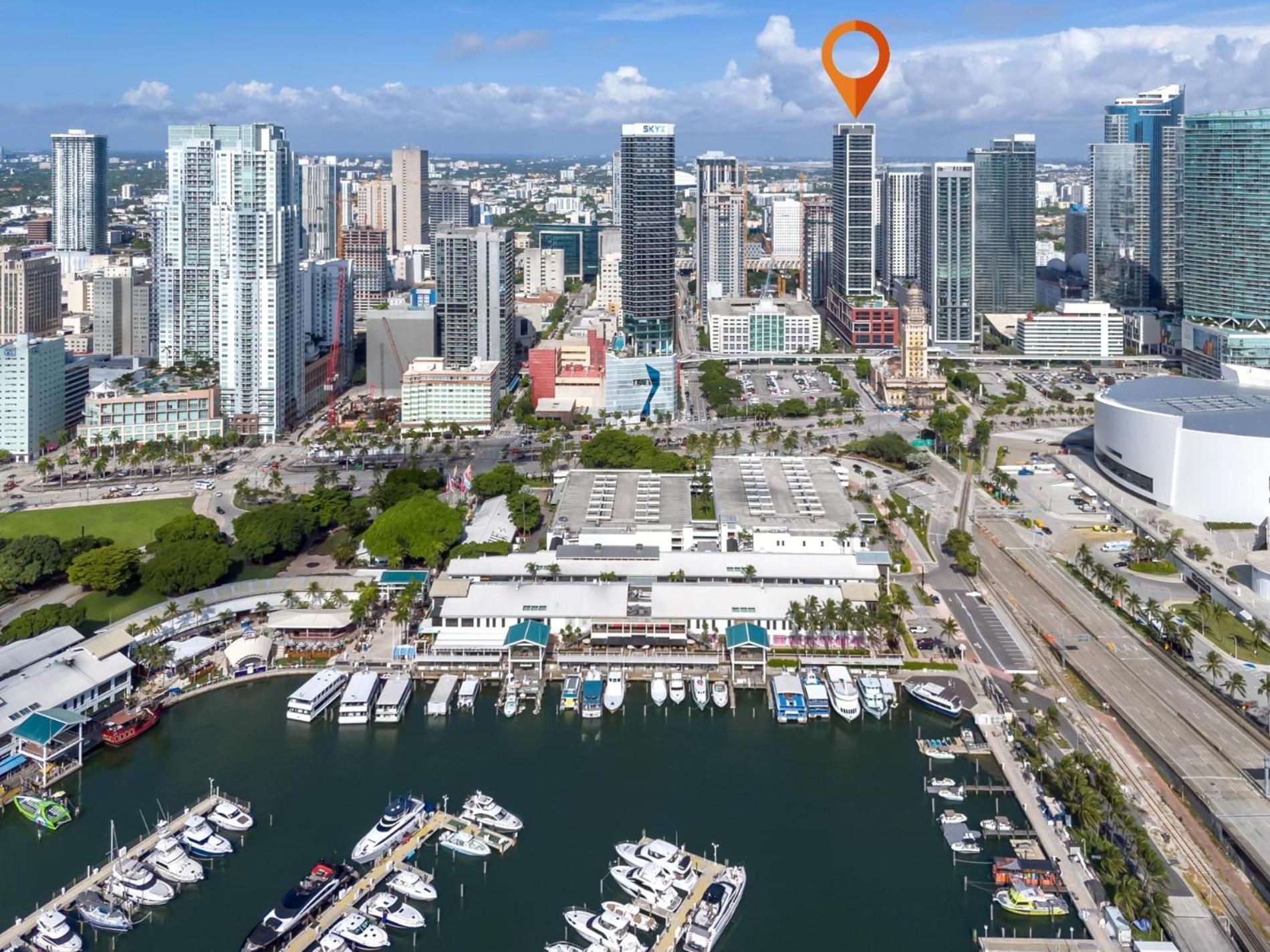 Modern 1Br Apartment With Breathtaking Views Heart Of Downtown Miami Exteriér fotografie