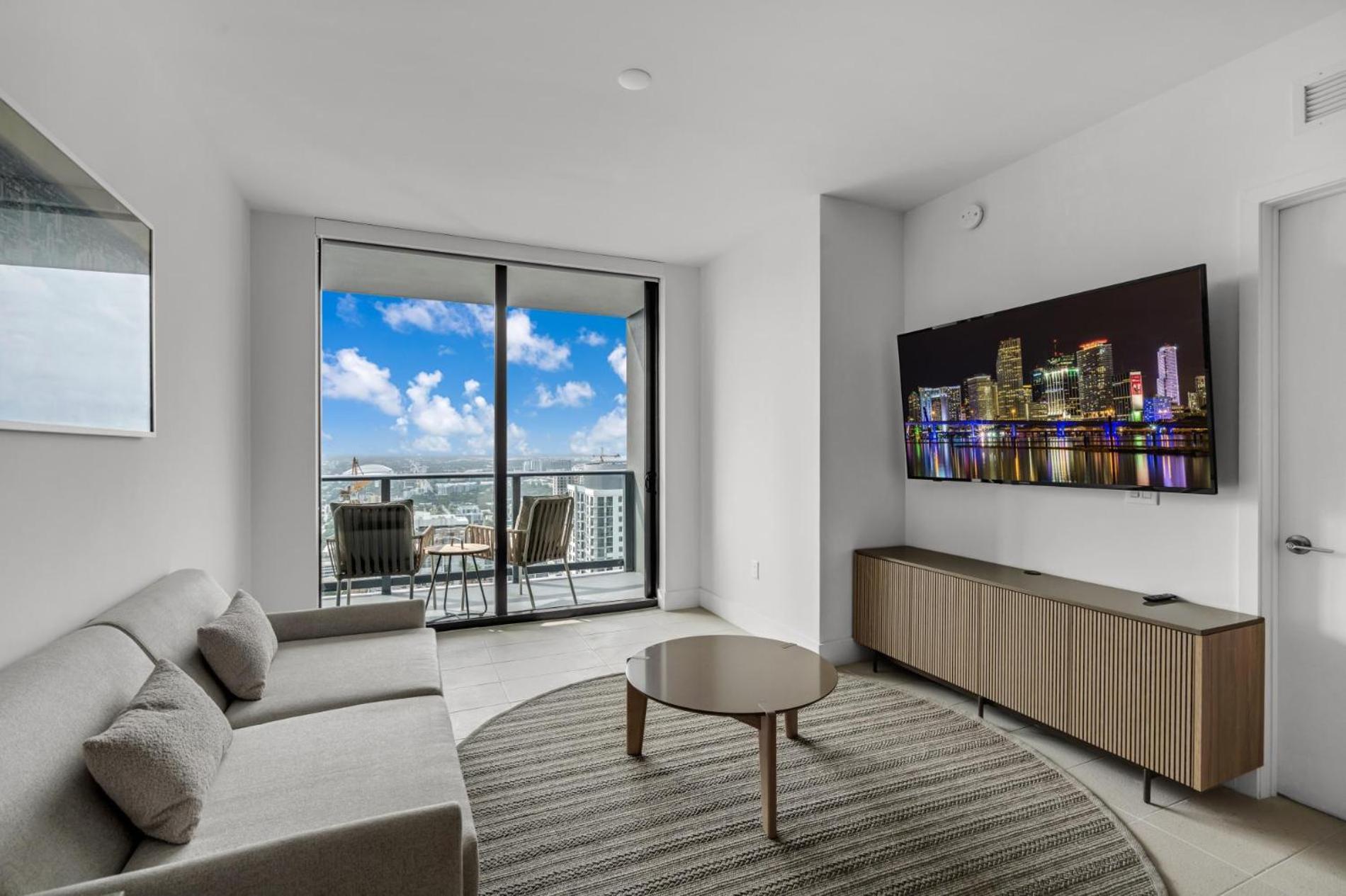 Modern 1Br Apartment With Breathtaking Views Heart Of Downtown Miami Exteriér fotografie
