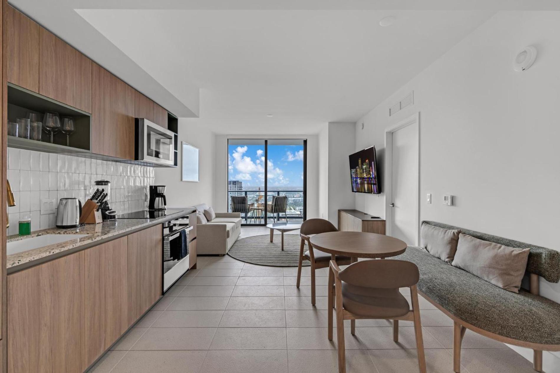 Modern 1Br Apartment With Breathtaking Views Heart Of Downtown Miami Exteriér fotografie