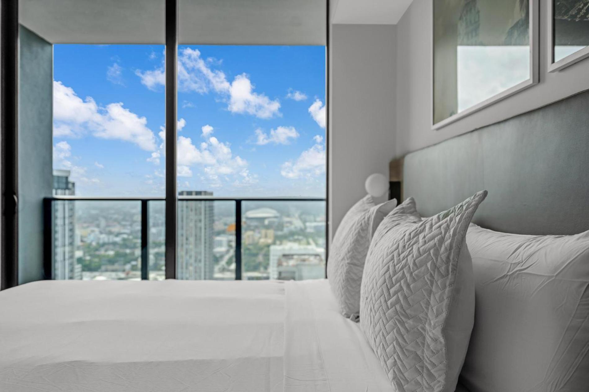 Modern 1Br Apartment With Breathtaking Views Heart Of Downtown Miami Exteriér fotografie